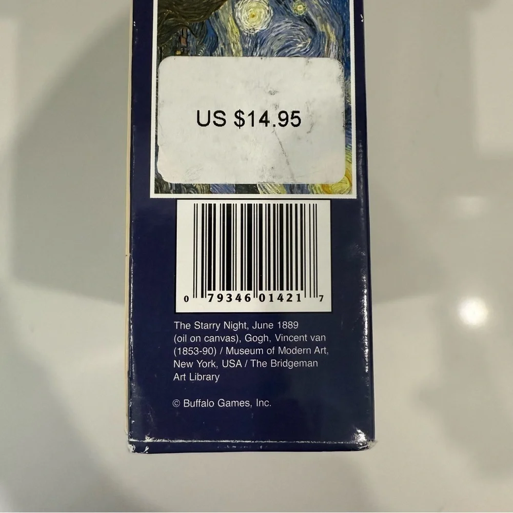 Buffalo Starry Night Vincent Van Gogh Signature Collection Matte Finish Puzzle